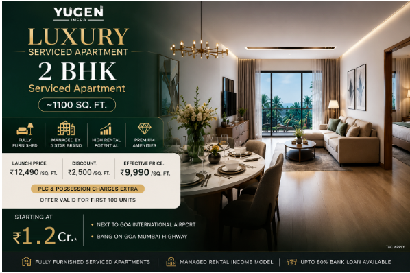 Yugen Golf City River Front Residences 2 BHK | Yugen Infra